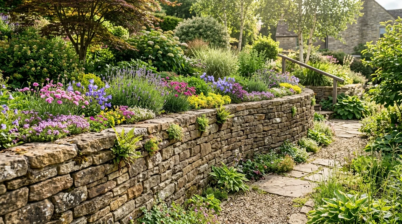 Gabion-Inspired Budget Wall